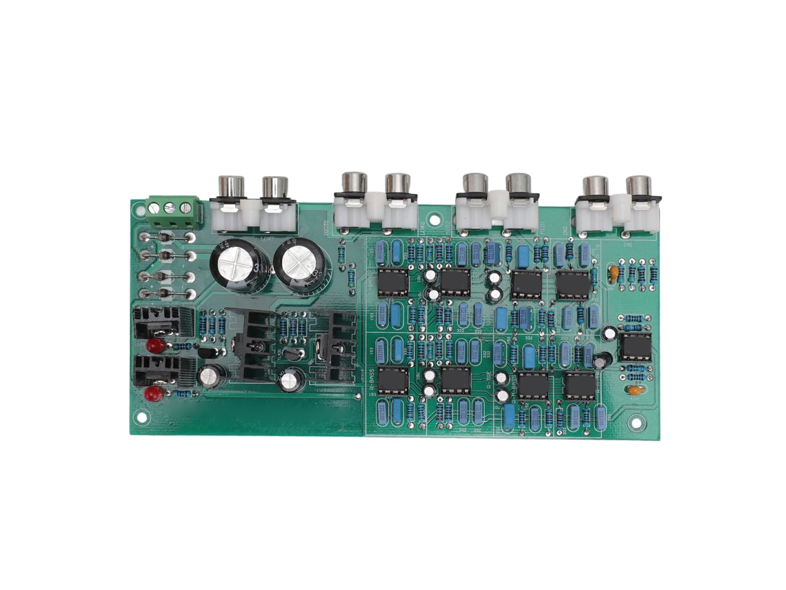 Divisor De Frecuencia Para Altavoces Estéreo De 3 Vías Y 6 Canales Con Filtro De Cruce (3 Unidades)