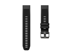 Bracelete Silicone para Garmin Fenix 5 Preto 