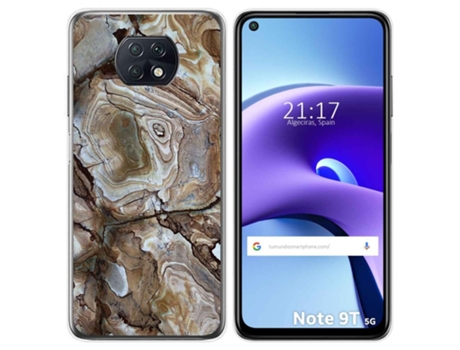 Carcasa Xiaomi Redmi Note 9T 5G TUMUNDOSMARTPHONE Dibujos Multicolor