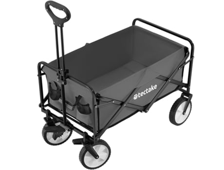 Carrito de mano plegable León con freno, capacidad de carga 80kg
