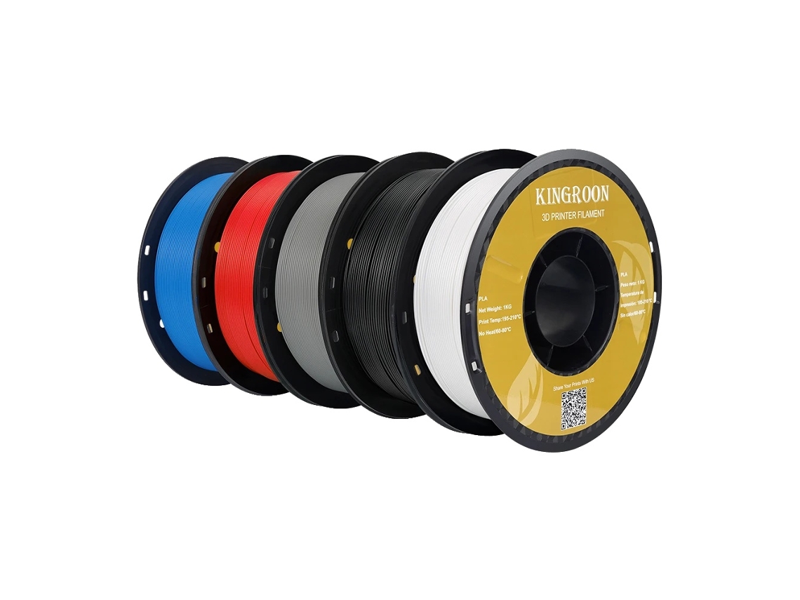 Filamento de impresión 3D, PLA, diámetro 1,75 mm, 5 kg, OEM