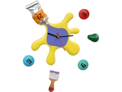 Tú, Diseño Elegante, Para Cocina, Reloj De Pared Pintado A Mano, Relojes Modernos Grandes Decorativos