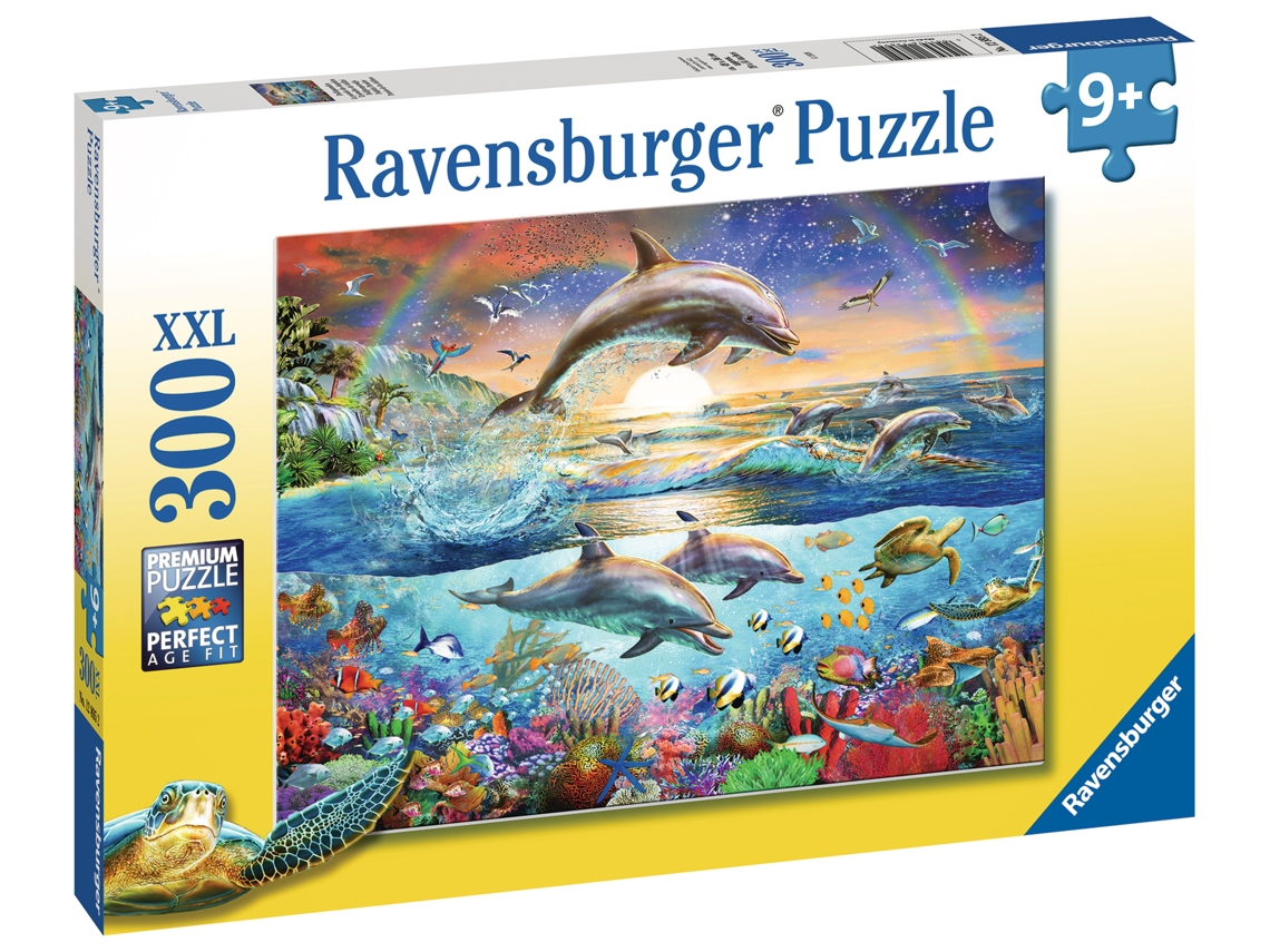 Puzzle RAVENSBURGER Dolphin Paradise XXL rompecabezas 300 pieza(s) Animales