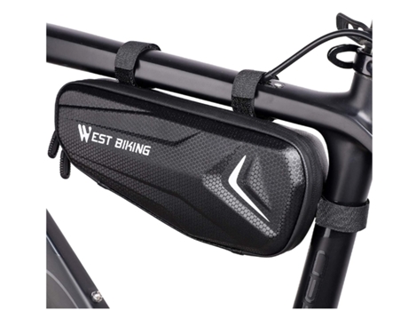 Bolsa para Cuadro de Bicicleta Bolsa para Bicicleta Accesorios para Bicicleta Regalos para Ciclismo para Hombres Negro BISBISOUS