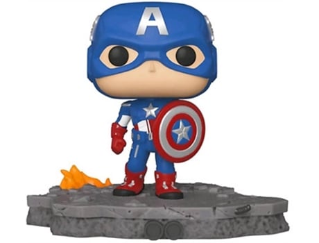 Figura FUNKO Pop Deluxe Marvel Los Vengadores Avengers Capitan America Assemble 45076
