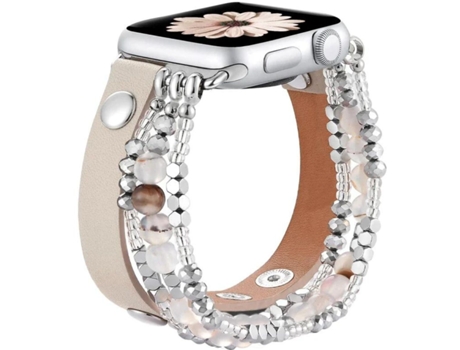 Bracelet In Skin Con Apple Watch Series 6 40 Mm White