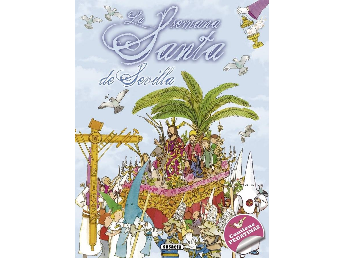 Libro La Semana Santa De Sevilla Con Pegatinas (Español)