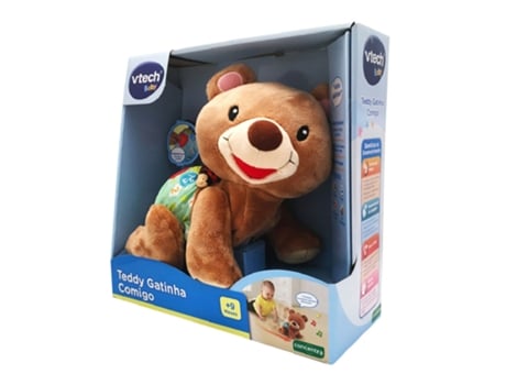 Oso de Peluche V-TECH BABY Gatea conmigo