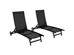 Juego de 2 contenedores de aluminio, 150 kg, 66 x 165 x 102 cm, negro. Tienda PENGJIANG.