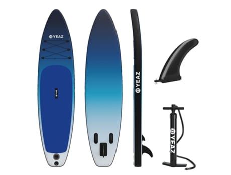 Conjunto de Paddle Surf YEAZ Ocean Beach Exotrace Pro (305x78x15 cm)
