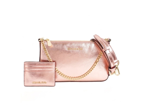 Bolsa Porta-Cartões de Mujer MICHAEL KORS Piel Rosa