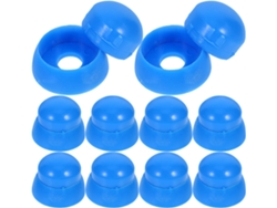 Tapas De Plástico Para Tuercas De Equipos De Juegos, Paquete De 10 Unidades, Azul Oscuro