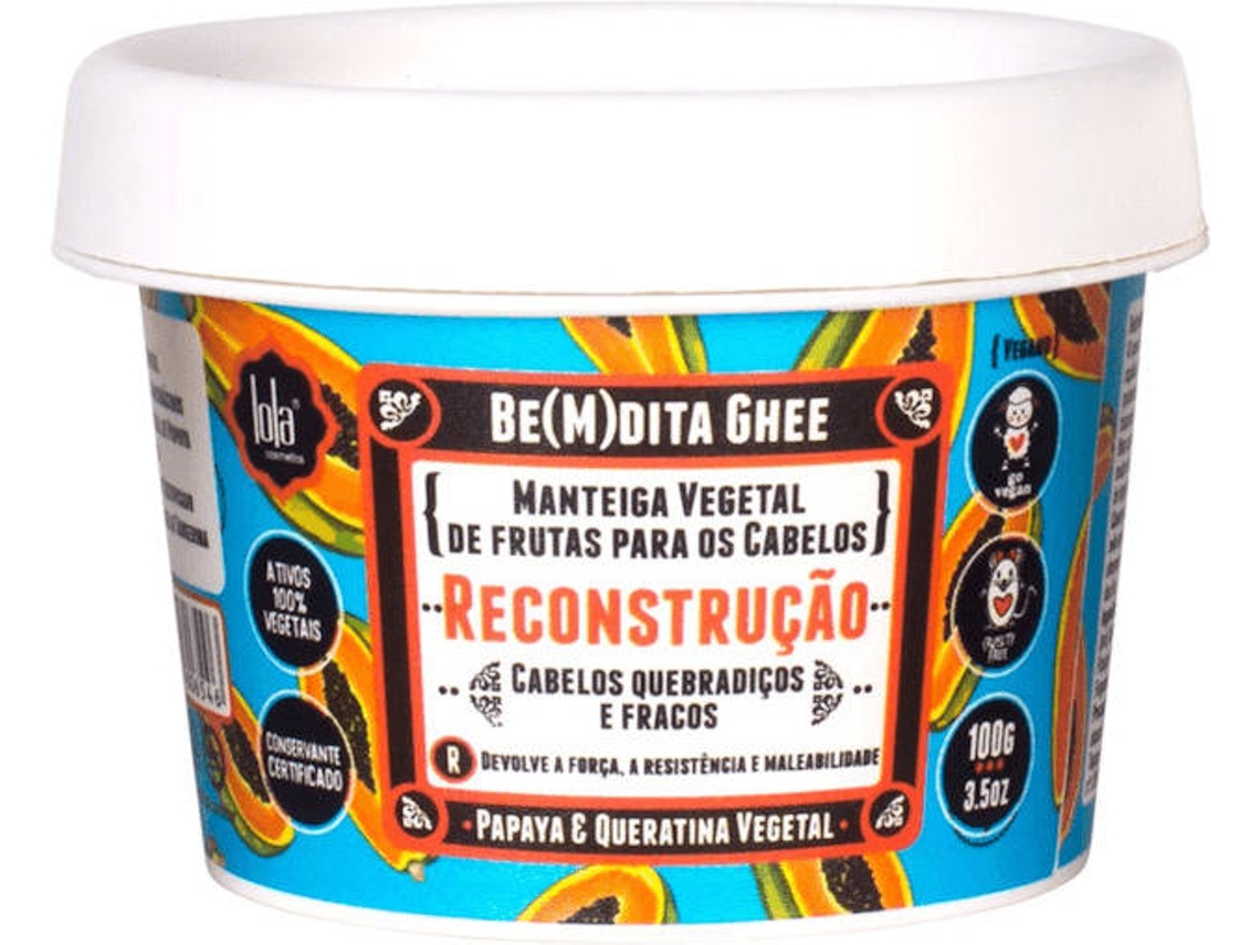 Mascarilla para el Pelo LOLA RECONSTRUCCIÓN DE LA DE COSMÉTICA LOLA (M) DITA GHEE (100g)