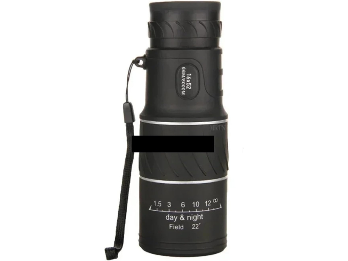 Telescopio Monocular Potente De 16x52, Binoculares Con Zoom De Largo Alcance, Telescopio Terrestre.