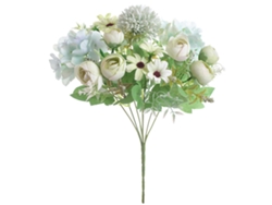 Rebe-flor Artificial De Seda Exquisita Y Lifelike Para Fotografía, Boda, Hogar Y Tienda Decoración Verde