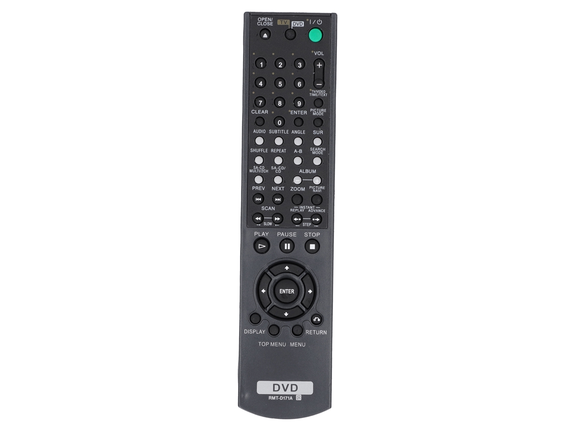 Mando A Distancia De Repuesto Para Reproductor De Dvd Sony Rmtd159a, Rmtd186a Y Rmtd173a (rmtd171a)