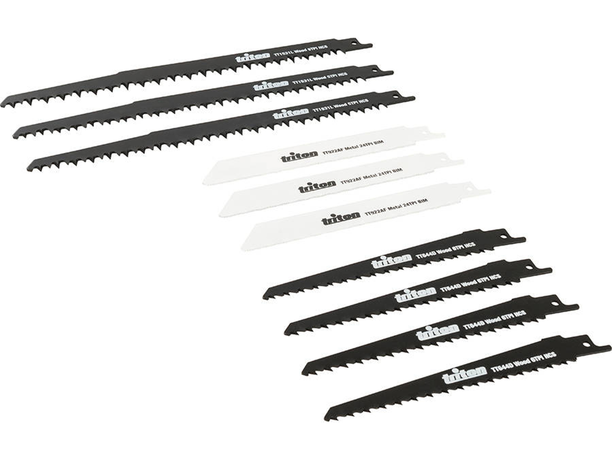 Conjunto de Cuchillas para Sierras Sable TRITON 465874 - 10 piezas