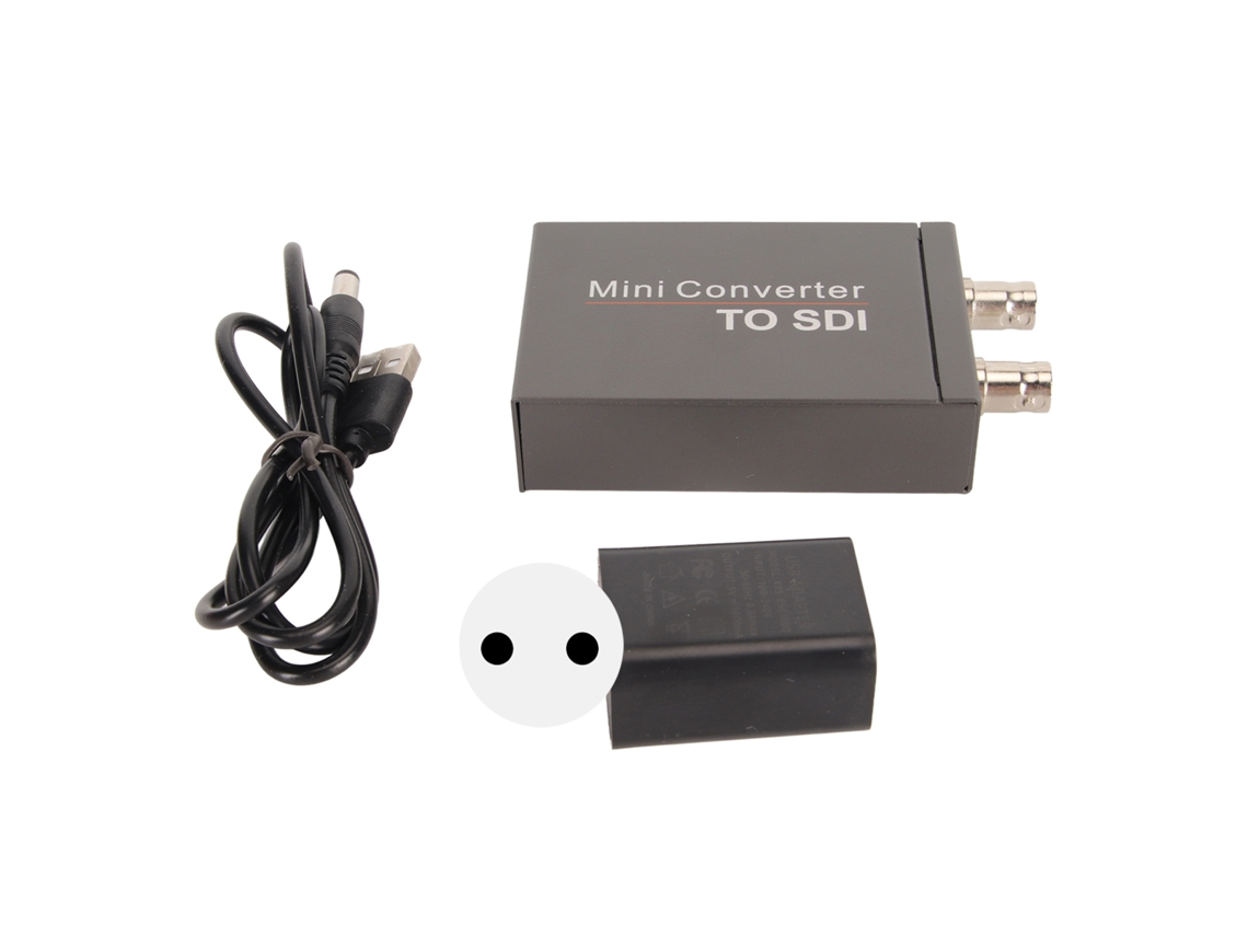 Conversor Hdmi A Sdi 1 Entrada 2 Salidas Compatible Con Detección Automática De Formato Sdi 3g/hd/sd Extensor