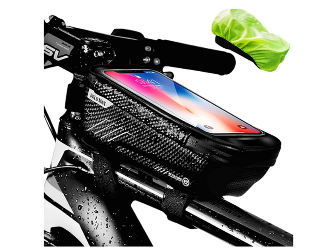 Bolsa De Bicicleta, Accesorios De Bicicleta, Regalos De Ciclismo Para Hombres Yizhood (negro)