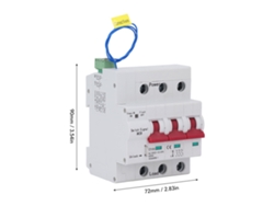 2026dz-interruptor De Circuito Miniatura 3p Control Inteligente Pasivo Activo Para Fábrica Ca400v Red