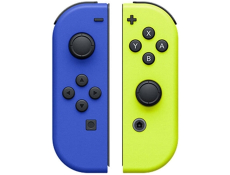 Par de controladores Joy-Con Izquierdo Azul / Derecho Amarillo Neónazul Amarillo Neón YIZHOOD
