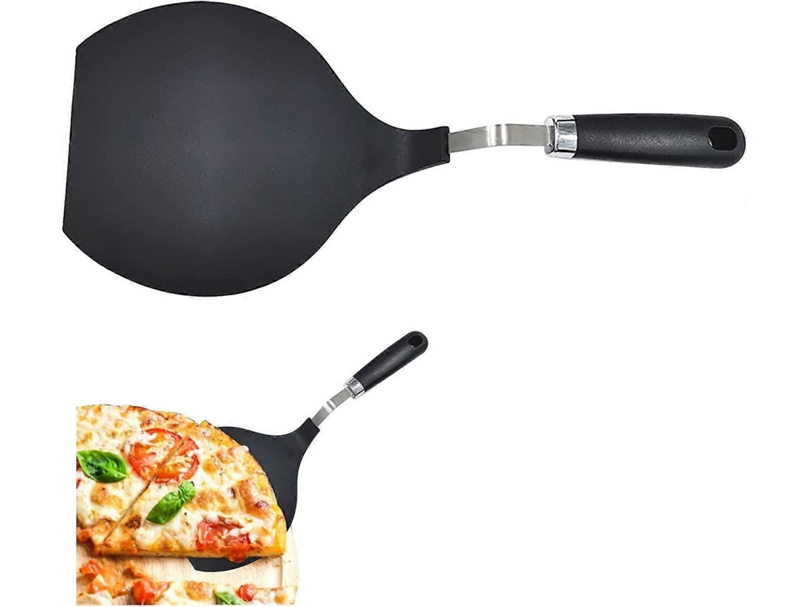 Rebe-kit Completo De Pizza - Paleta De Acero Inoxidable Y Piedra De Pizza 16cm - Fácil Almacenamiento Y Manejo
