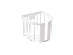 Soporte blanco para papel higiénico de pared para baño