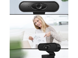 Cámara Web Hd 1080p Con Micrófono Integrado, Plug And Play Para Pc Y Portátiles.