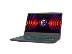 Portátil MSI Thin A15 432xes (gris, 16 GB de RAM, 512 GB de SSD, conector 15,6", teclado UE, QWERTY español, Nvidia GeForce RTX 3050, AMD)