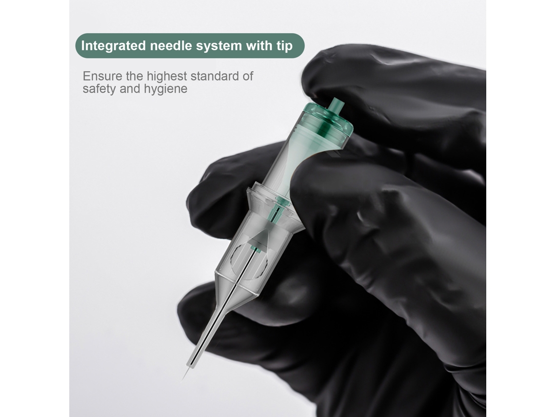 20 Agujas De Cartucho De Acero Inoxidable 0401rl Para Tatuaje, Ideales Para Principiantes En Microblading De Cejas.