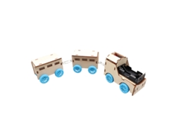2026velora-kit De Tren De Madera Modelo Puzzle 3d Juguete Eléctrico Ciencia Para Niños