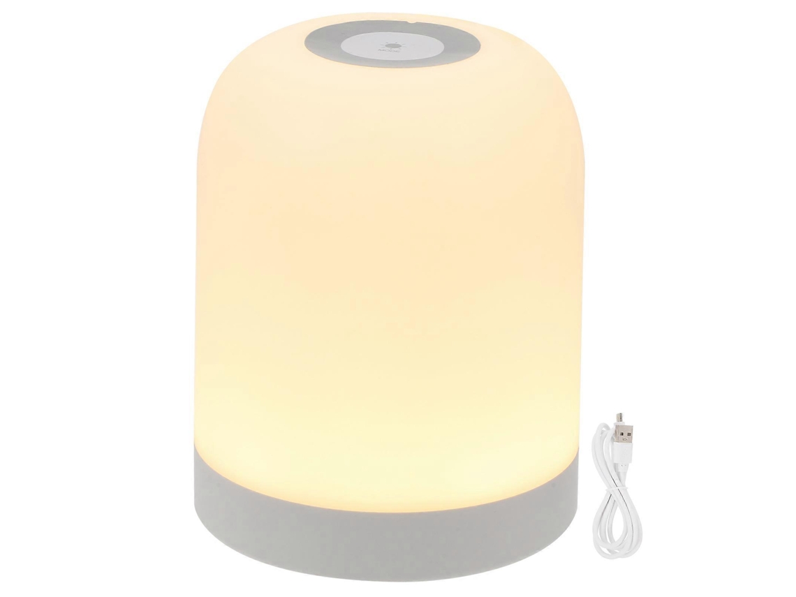 Luz nocturna con sensor táctil, recargable, pequeña, para dormitorio. Rosewell