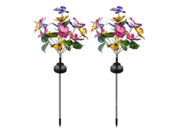 2026-lámpara Solar De Jardín Mariposa Decorativa Ip65 Impermeable Para Patio Camino Paisaje Exterior