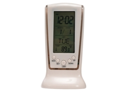 Reloj digital con pantalla LED retroiluminada, termómetro y calendario NEVEANCE