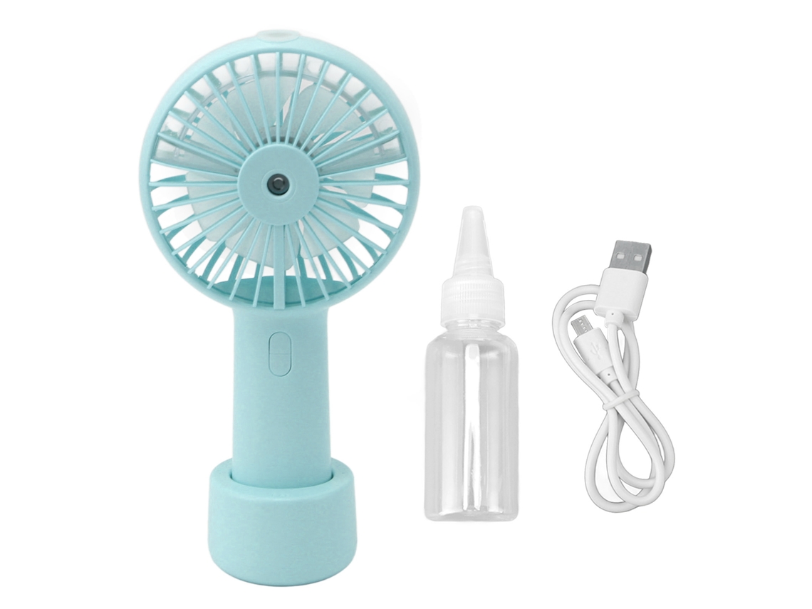 Batería portátil silenciosa Vento Mixed de 2000 mAh con USB azul