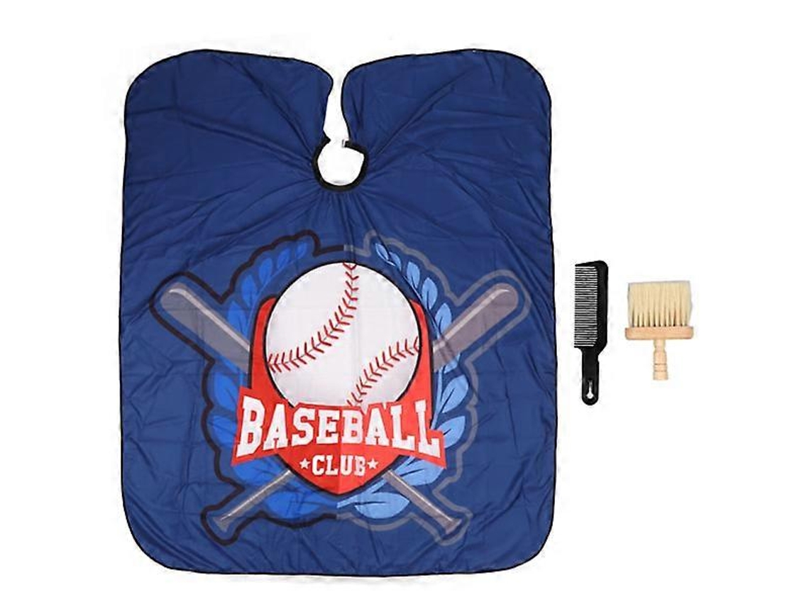 Kit de corte de pelo de 3 piezas, impermeable, de secado rápido, azul, para peluquería, con cepillo y peine para uso doméstico. Rosewell