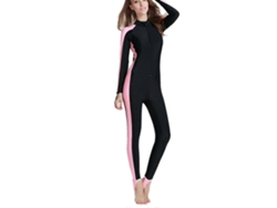 Un traje de neopreno de talla grande para mujer con protección solar y contra medusas, un traje de neopreno de manga larga y un body Rosewell.