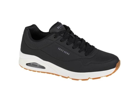 Zapatillas SKECHERS Uno-Stand On Air Hombre (47.5 - Negro)