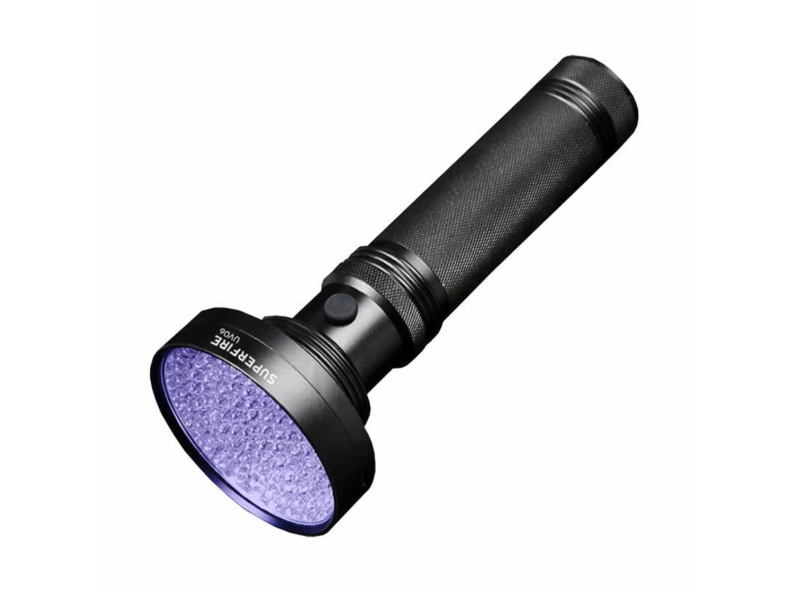 Linterna UV SUPERFIRE UV06 para verificación de documentos y facturas.