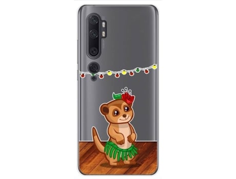 Carcasa Xiaomi Mi Note 10 TUMUNDOSMARTPHONE Dibujos Transparente Multicolor