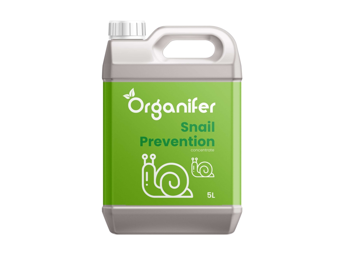 Prevención de Caracoles 5 l – Concentrado para 5000 m2 - Organifer