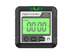 Transportador De Ángulos Digital Nivel Electrónico Con Base Magnética Para Carpintería Y Construcción