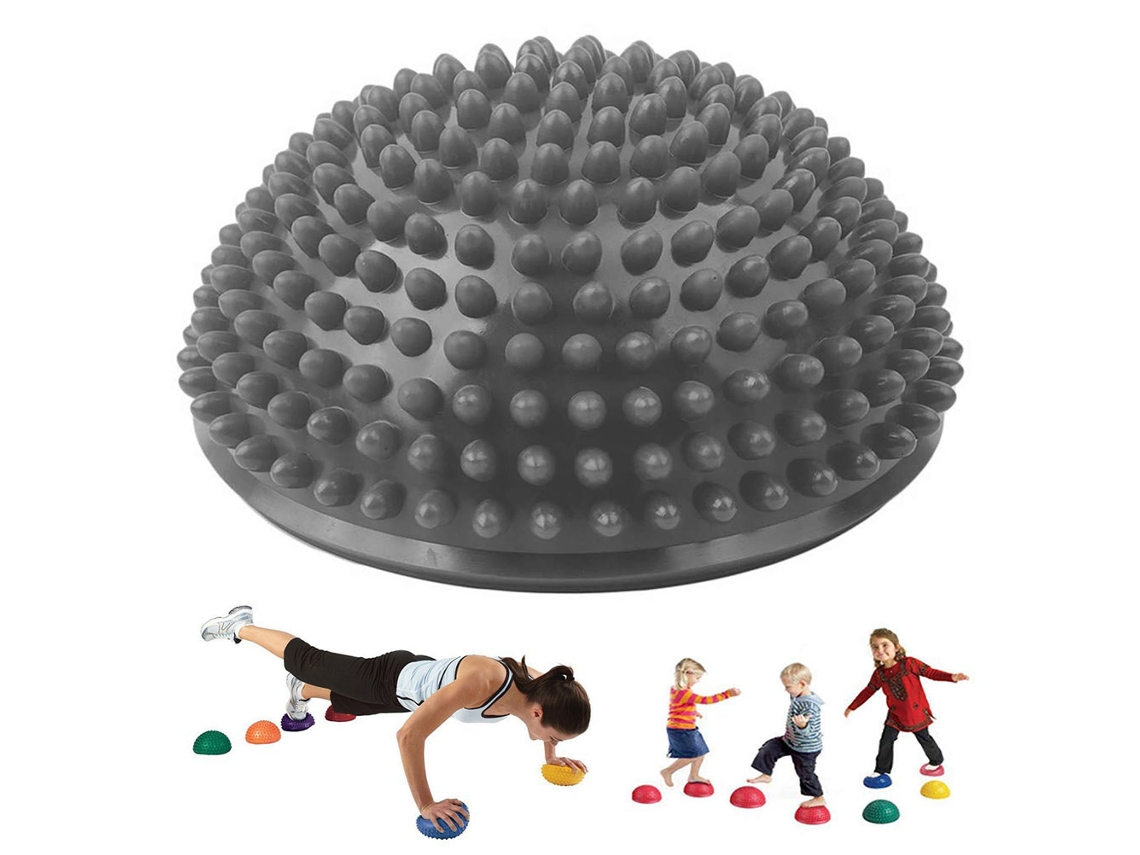Esterilla De Masaje Con Pelota De Duria Para Yoga Y Equilibrio, Puntos Gatillo Y Ejercicios Físicos.