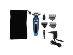 Afeitadora Eléctrica Inalámbrica Recargable 3 En 1 Lavable 3d Plegable Para Barba