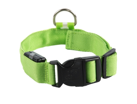 Ilumine las luces del collar de perro para el clip nocturno en el collar de perro LED brillante y de alta visibilidad iluminado