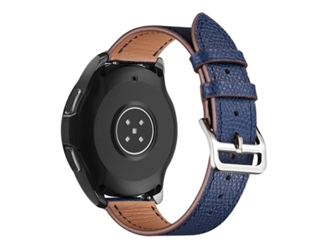 Correa de piel auténtica para Samsung Galaxy Watch 5 40mm/44mm/Watch 5 Pro 45mm - azul oscuro