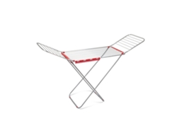 Tendedero plegable Tatay Cotton de 20 m en aluminio y hierro con soporte para prendas pequeñas.