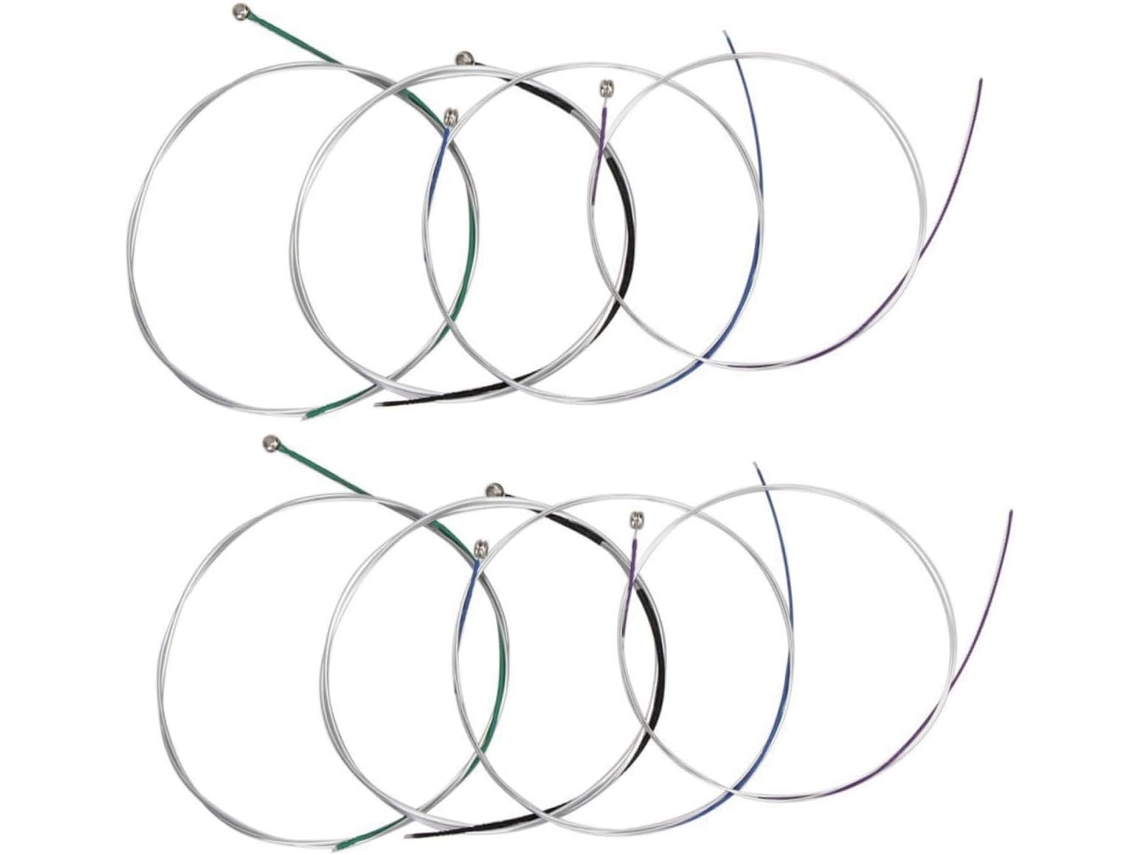 Juego Completo De 8 Cuerdas Para Violín: Accesorios De Repuesto Duraderos Para Instrumentos.
