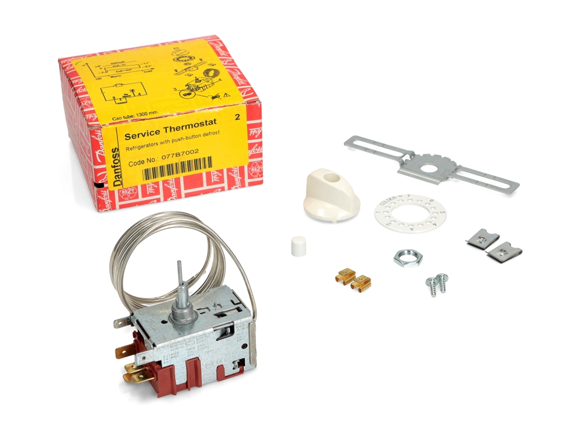 Kit De Termostato De Frigorífico 077b7002 1 D 2c Pb Capilar 1300mm - Danfoss Para Frigorífico/congelador Trf002df