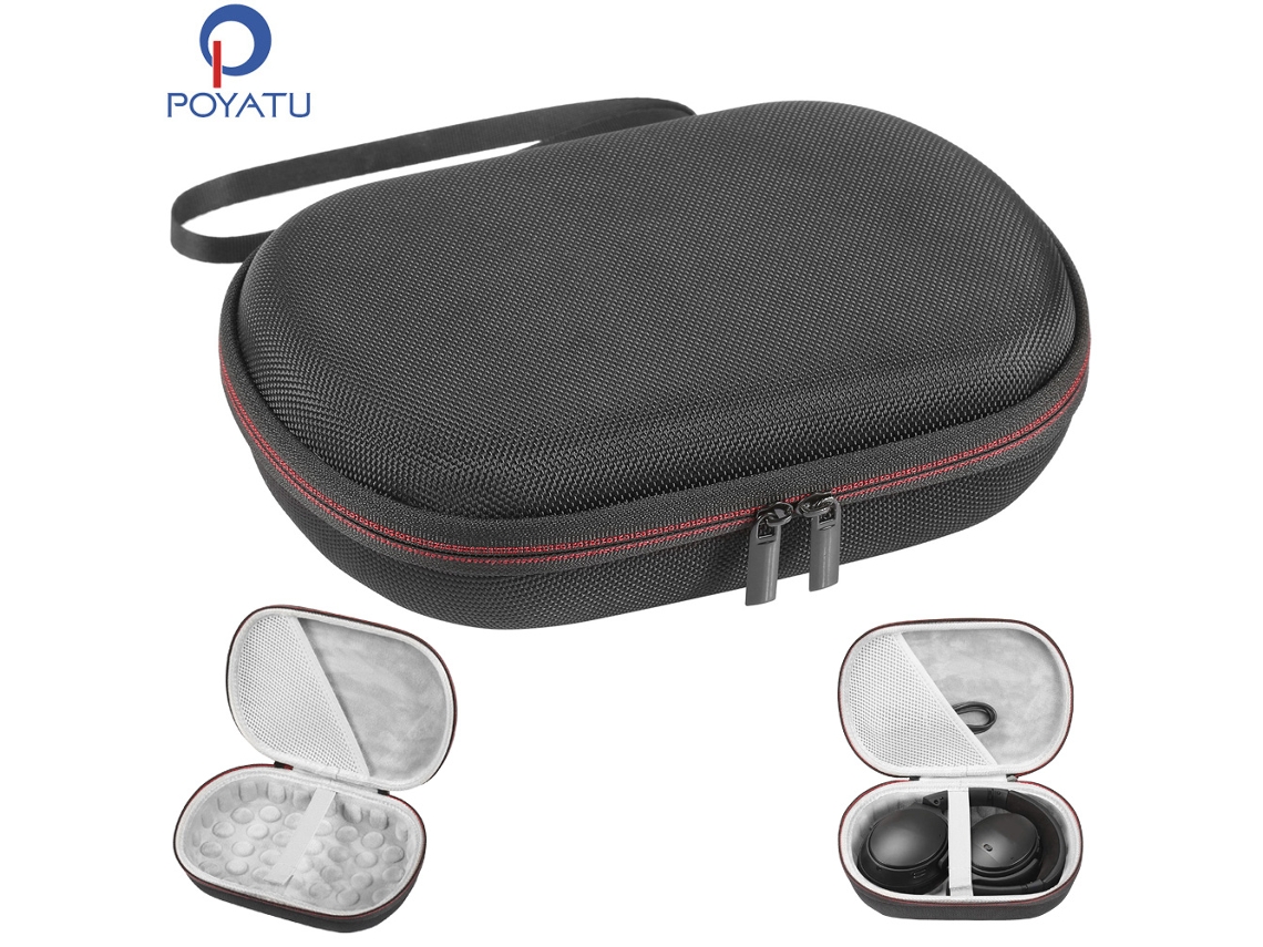 Estuche rígido para auriculares Poyatu Q20, Q30, Q35, Anker Soundcore Life Q30, Q35, Q20, Q20, bolsa de transporte vayotoy